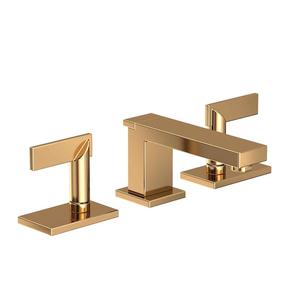 Newport Brass Widespread Lavatory Faucet in Polished Brass Uncoated (Living) 2540-03N - main